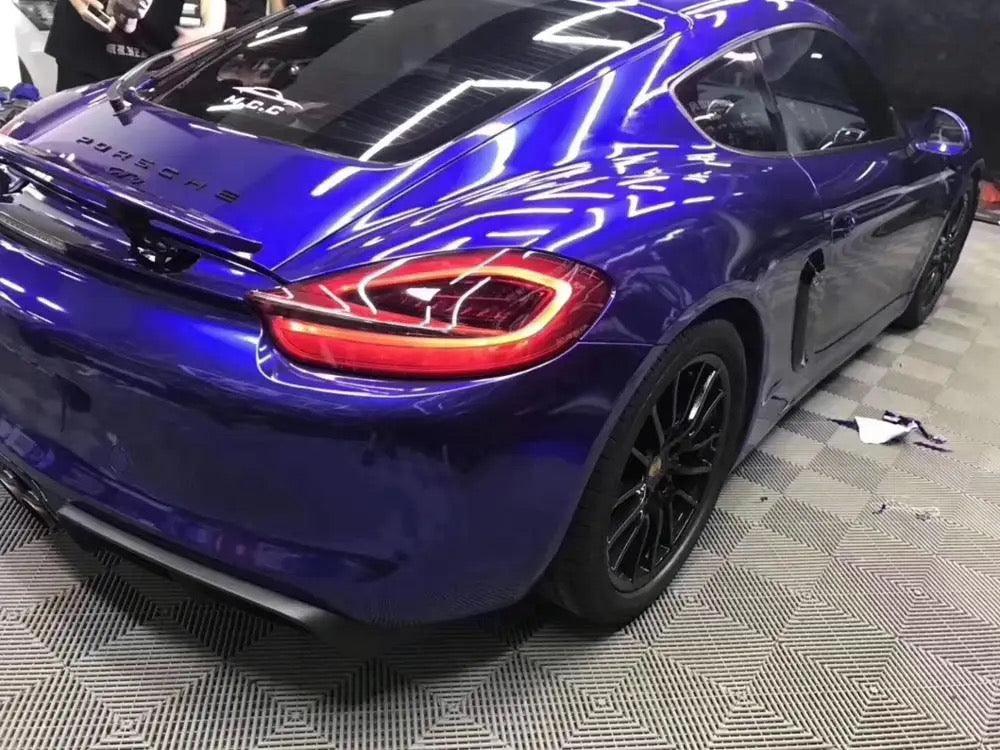 Metallic Berry Blue
